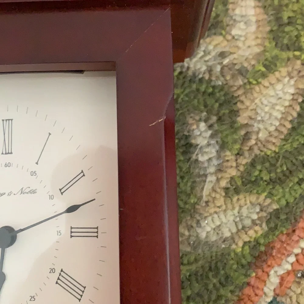 Sterling and Noble Mantel Clock